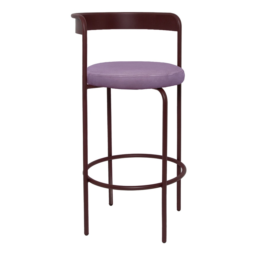 Стул барный Колори Бордо + Нежная орхидея - Фото миниатюра 1