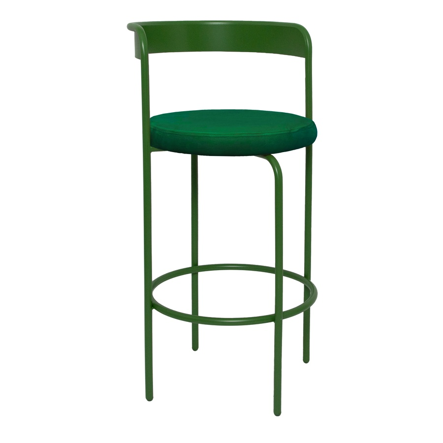 Стул барный Колори, Фисташковое пралине + Изумрудный - Фото миниатюра 1