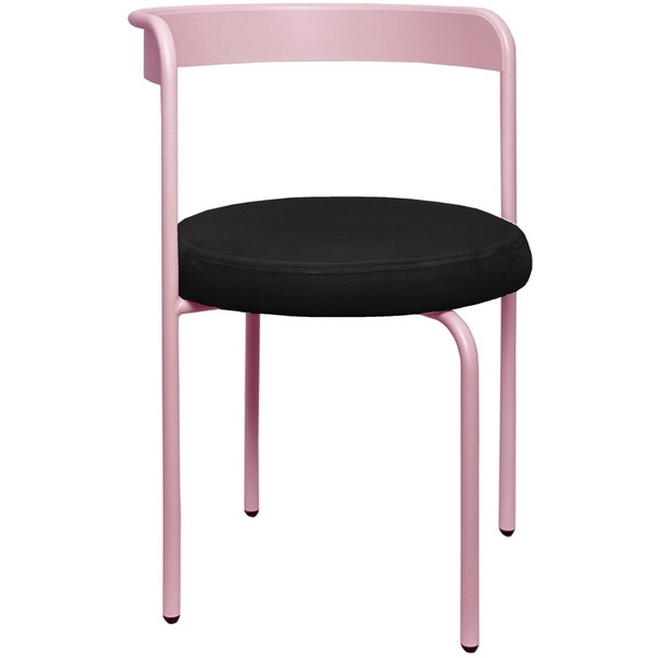 Стул Колори, Розовая помада + Черная ночь