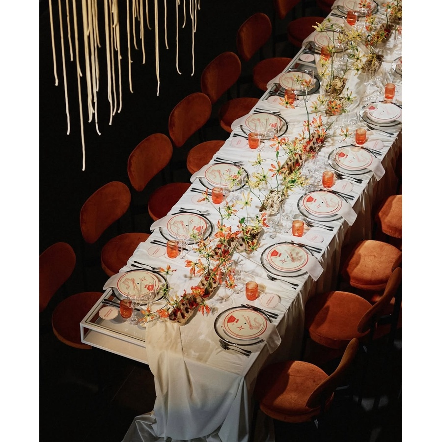 Стул Модерн Черный, Терракотовый - Фото миниатюра 7