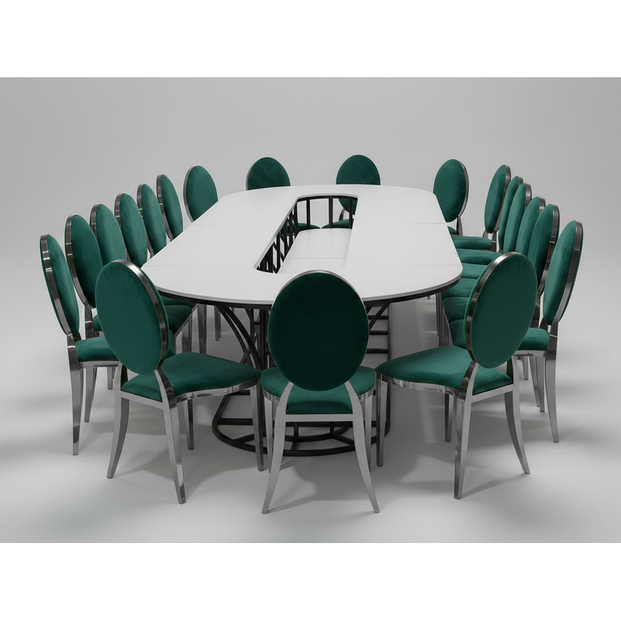 Стол Тьюлип (размер М), Черный (перекрас) - Фото миниатюра 2