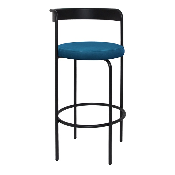 Стул барный Колори, Лакричный леденец + Морская волна