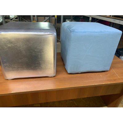 Пуф квадратный Точка, Серебряный Куб - изображение 7