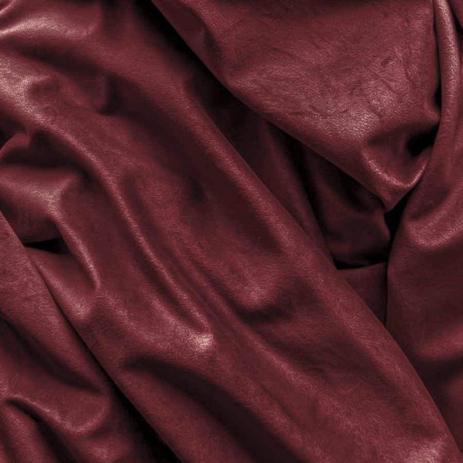 Бордовый велюр, пьяная вишня (наотрез от 1 метра) - Фото миниатюра 1
