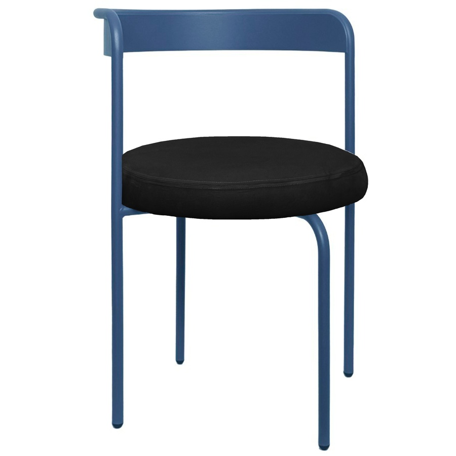 Стул Колори, Черничный йогурт + Черная ночь - Фото миниатюра 1