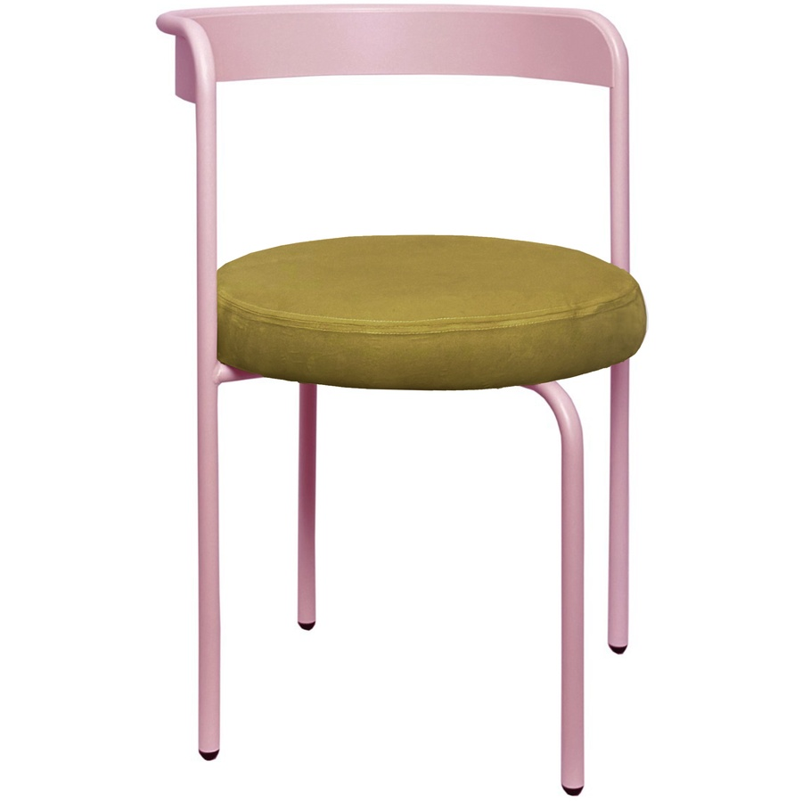 Стул Колори, Розовая помада + Золотая охра - Фото миниатюра 1