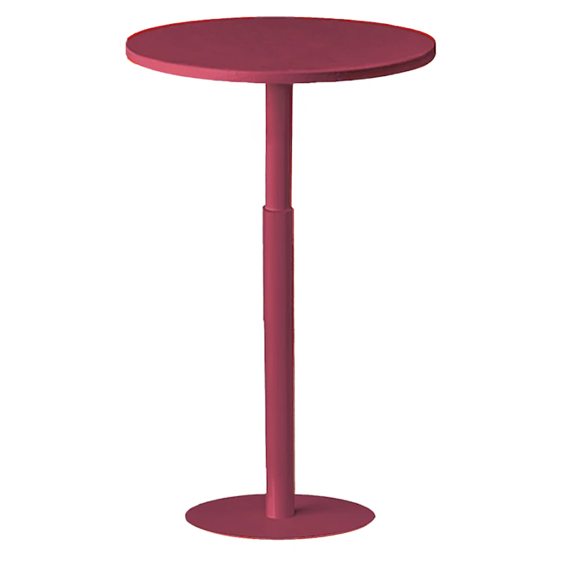 Стол коктейльный Твист Круглый, пьяная вишня