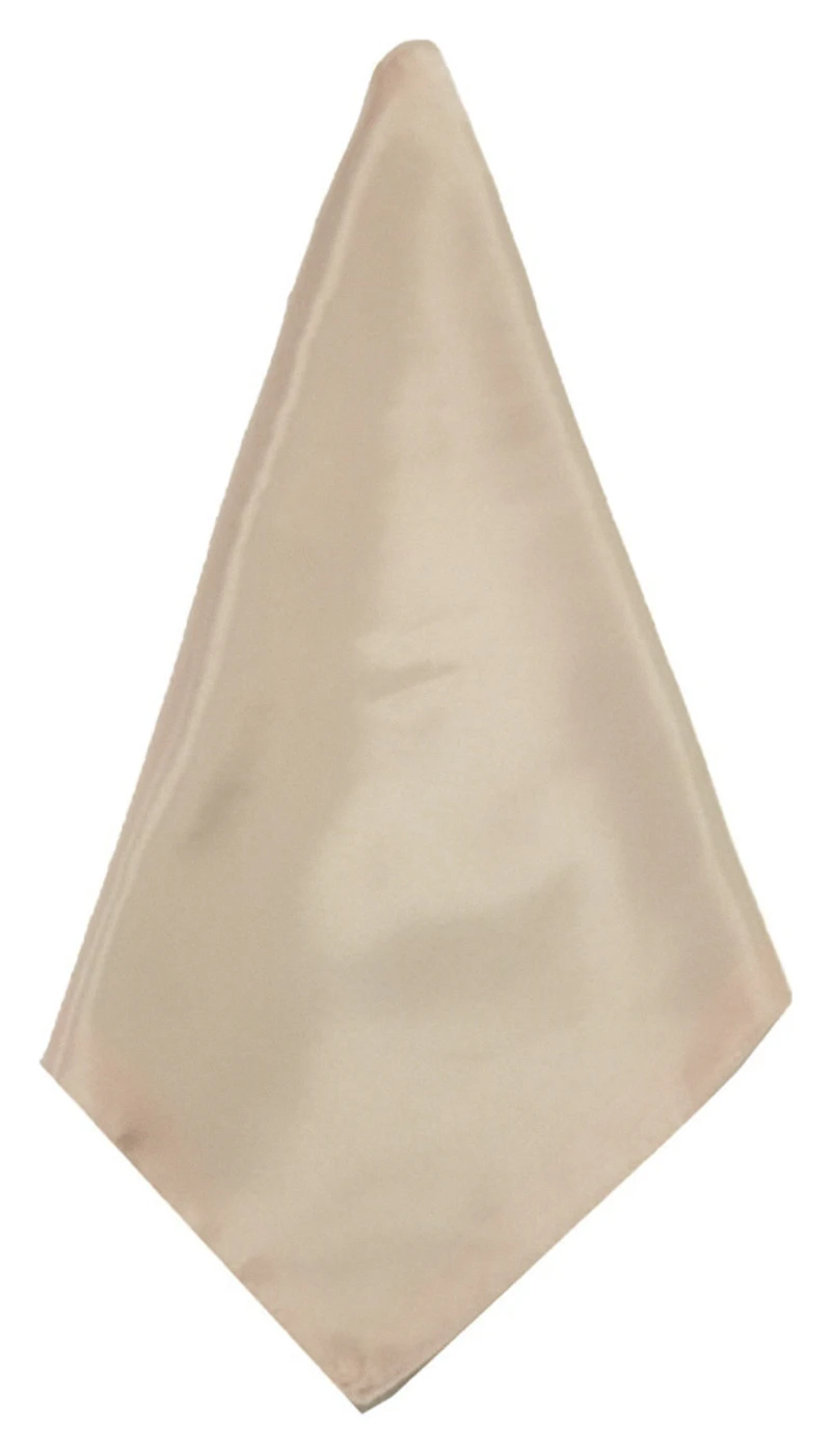 Салфетка сатин premium, пудровая