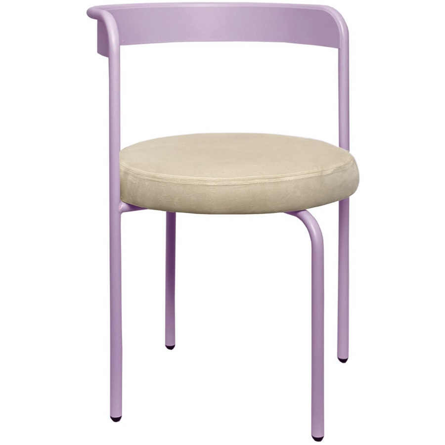 Стул Колори, Фиалковое мороженое + Кремовый бисквит - Фото миниатюра 1