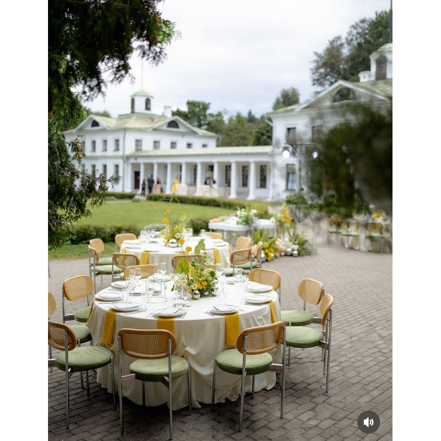 Стул Модерн Серебро, Натуральный ротанг + Матча - Фото миниатюра 2