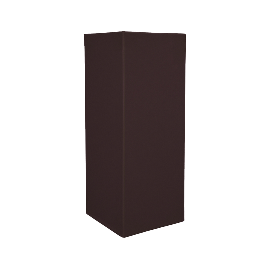 Колонна велюровая, шоко мокка 90см  - Фото миниатюра 1