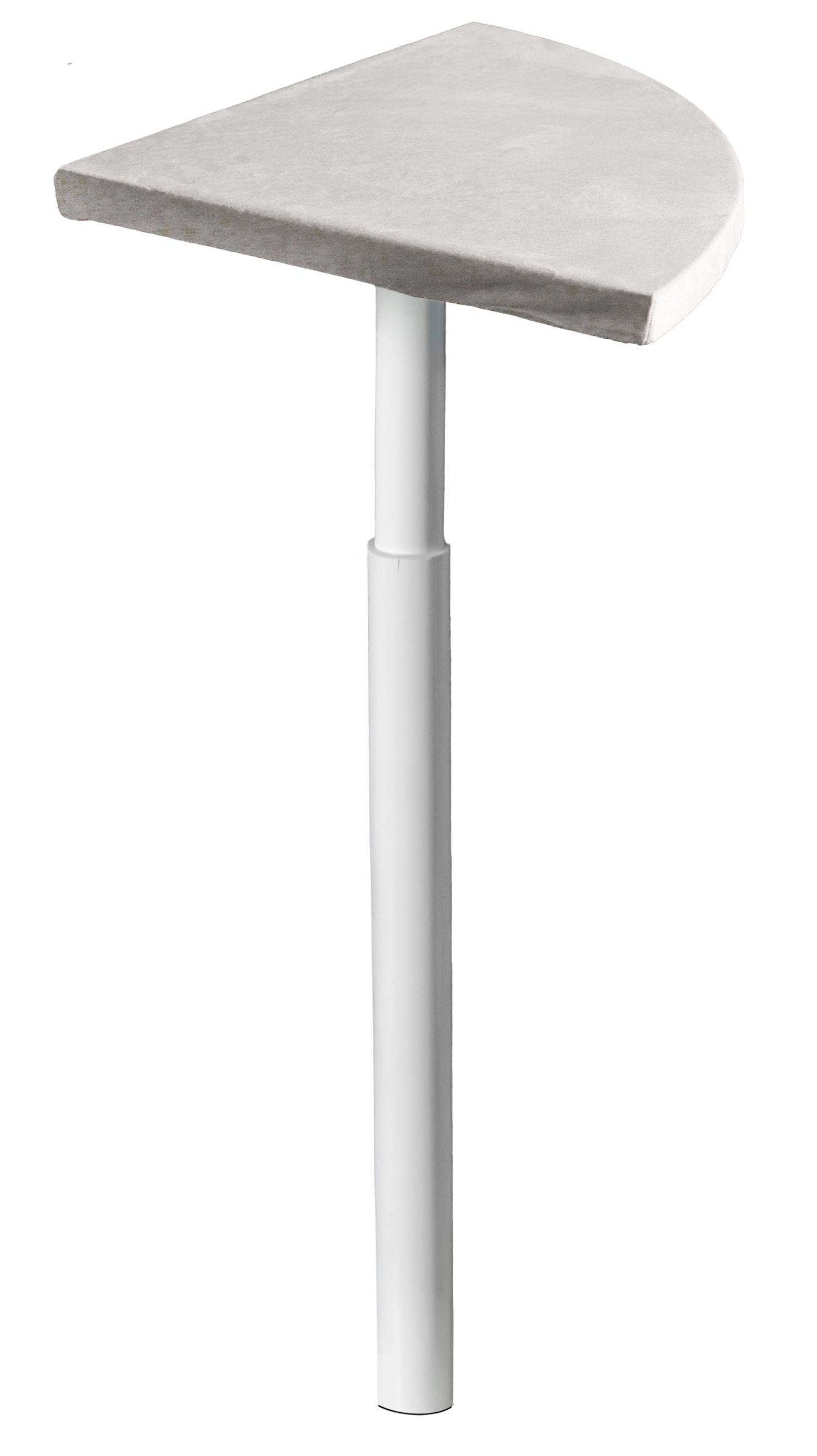 Стол коктейльный Твист Лепесток, Рафаэлло + Млечный путь (телескопическая "нога")