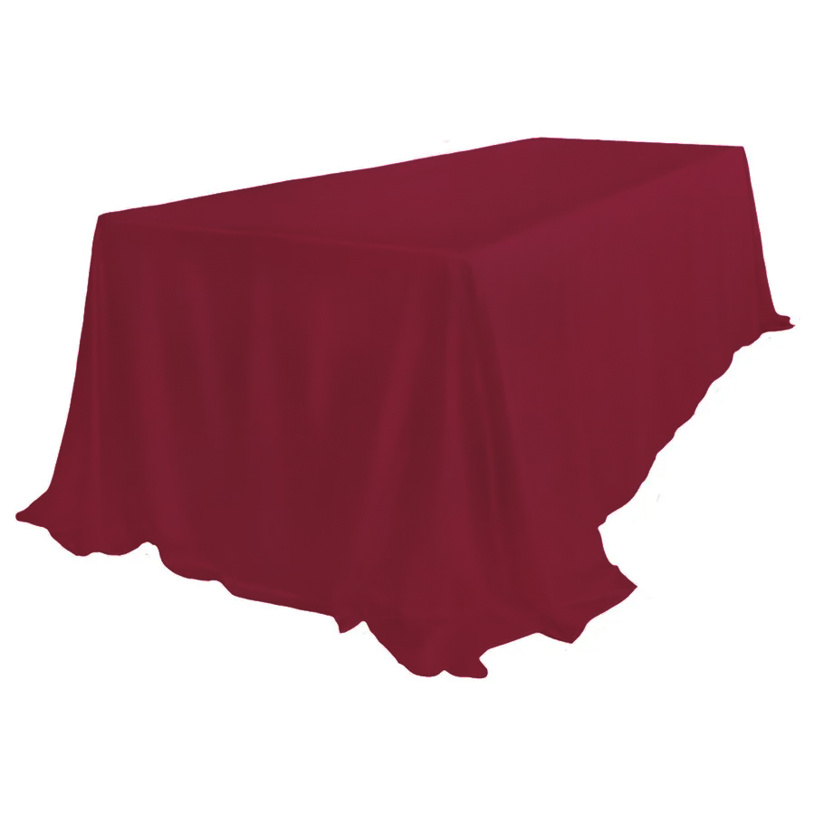 Скатерть велюр, прямоугольная, пьяная вишня - Фото миниатюра 1