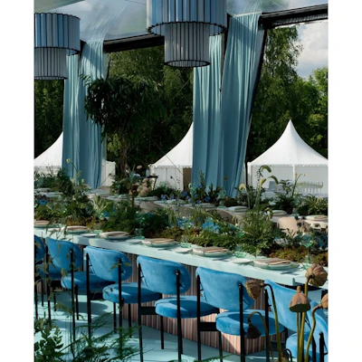 Стул Модерн Черный, Морская волна - изображение 5