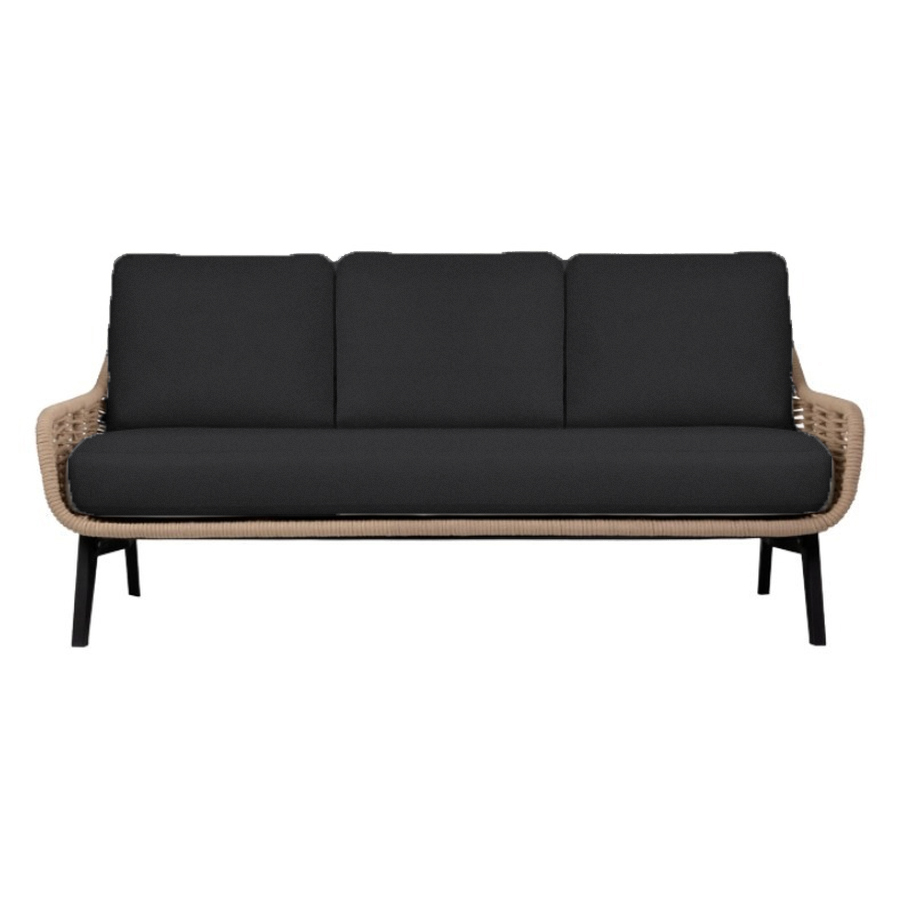 Диван трехместный Ван Гог черный - Фото миниатюра 1