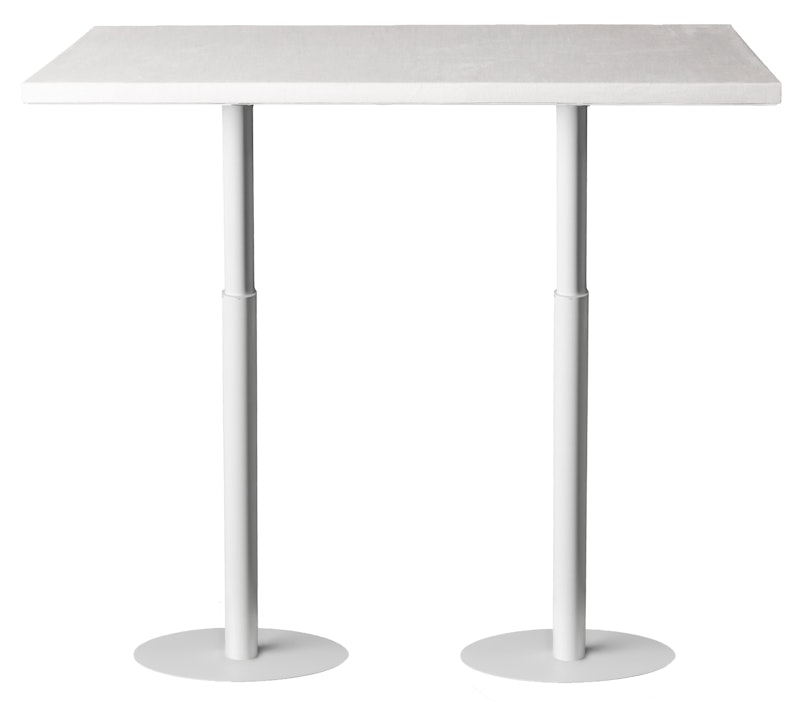 Стол коктейльный Твист Прямоугольный М, Млечный путь (телескопические ноги)