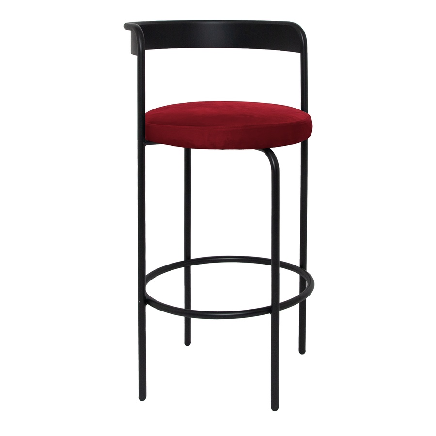 Стул барный Колори, Лакричный леденец + Бордо - Фото миниатюра 1