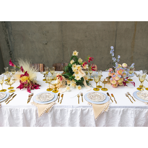 Столовые приборы Сквош Золото, сет 4 предмета - Фото 2