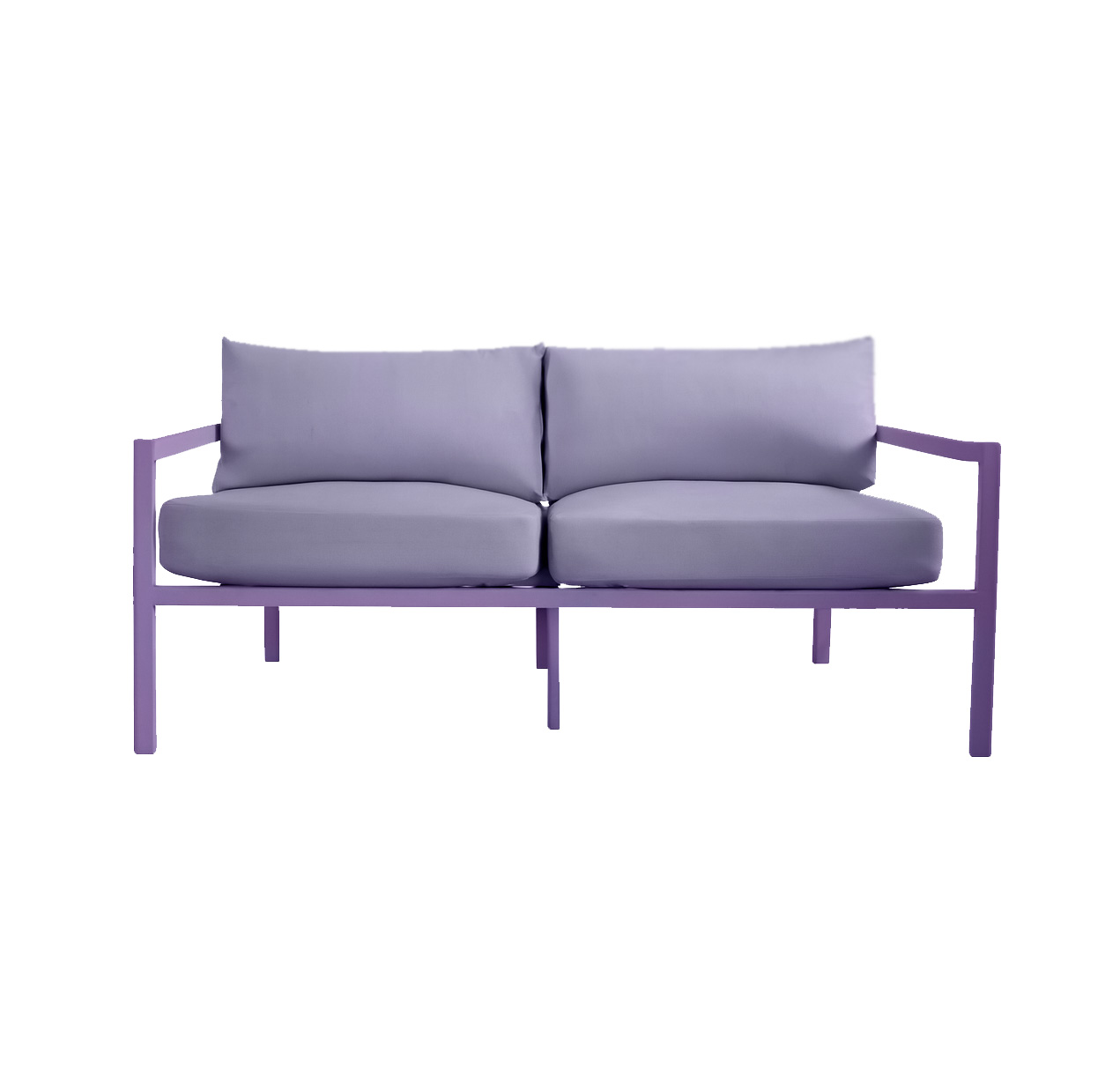 Диван Хагги М, Фиалковое мороженое + Нежная орхидея