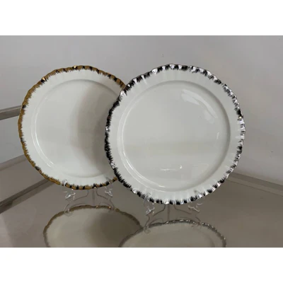 Порционная тарелка Подсолнух Золото М - изображение 3