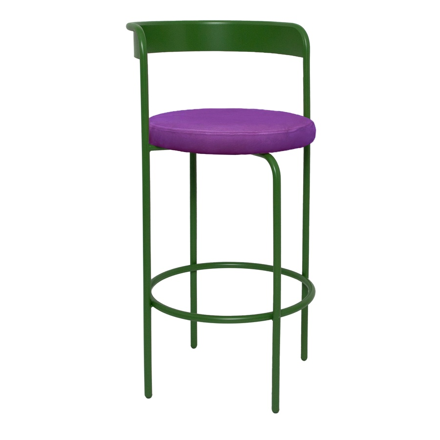 Стул барный Колори, Фисташковое пралине + Таинственный фиолетовый - Фото миниатюра 1