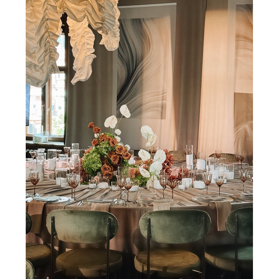 Бокал винный большой Блуми Остеоспермум - Фото миниатюра 9