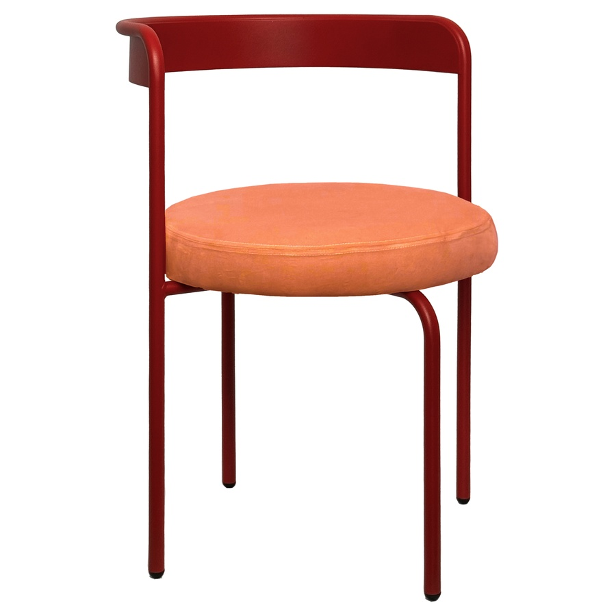 Стул Колори, Красный бархат + Игривый персик - Фото миниатюра 1