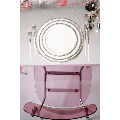 Сервировочная тарелка Подсолнух Серебро - изображение 4