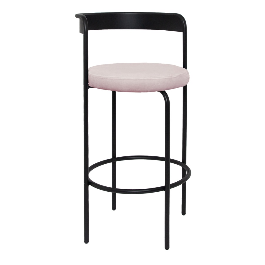 Стул барный Колори, Лакричный леденец + Розовый кварц - Фото миниатюра 1