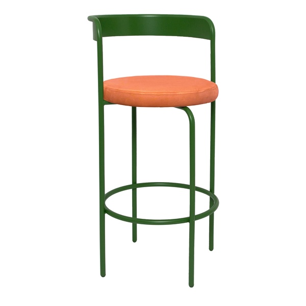 Стул барный Колори, Фисташковое пралине + Игривый персик