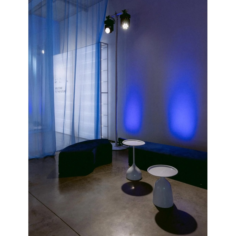 Столик журнальный Марокко Белый Л - Фото миниатюра 2