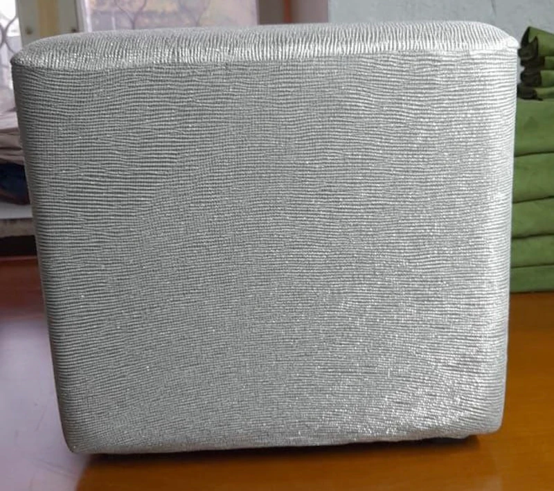 Пуф квадратный Точка, Неограненный Алмаз