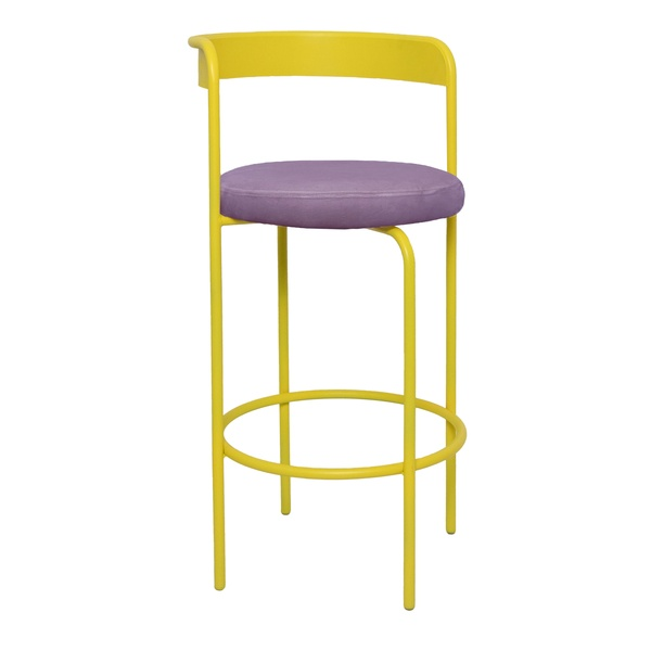 Стул барный Колори, Лимонный капкейк + Нежная орхидея