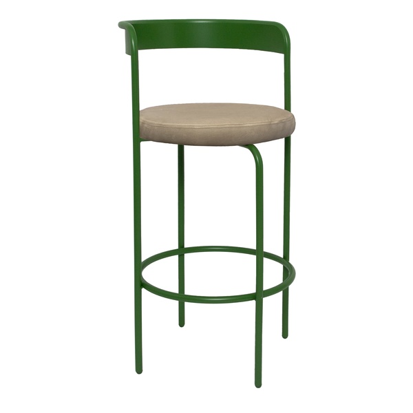 Стул барный Колори, Фисташковое пралине + Коко