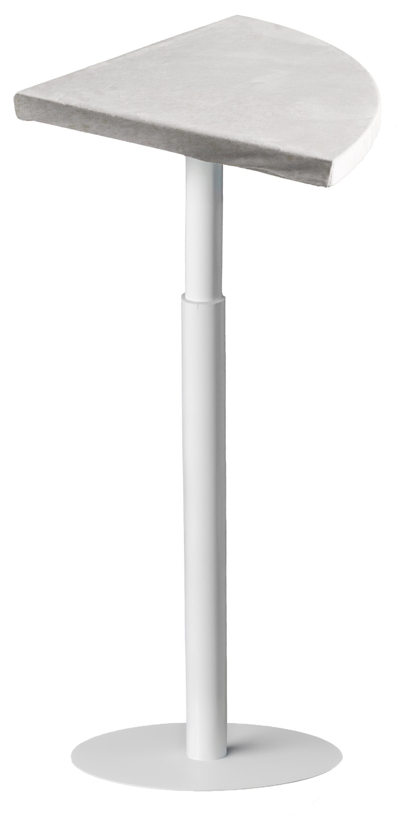 Стол коктейльный Твист Лепесток, Рафаэлло +  Млечный путь (телескопическая "нога")