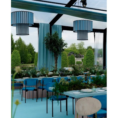 Стул Модерн Черный, Морская волна - изображение 7