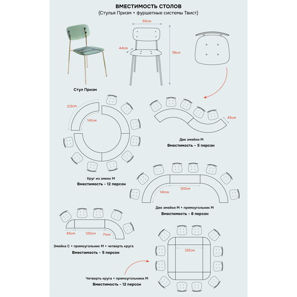 Стол коктейльный, Твист Прямоугольный М, Фиалковое мороженое +Нежная орхидея(телескопические ноги)  - Фото 5