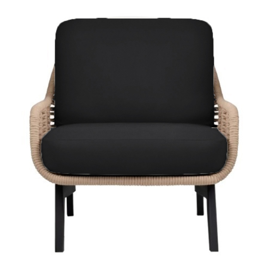 Кресло Ван Гог, черное - Фото миниатюра 1