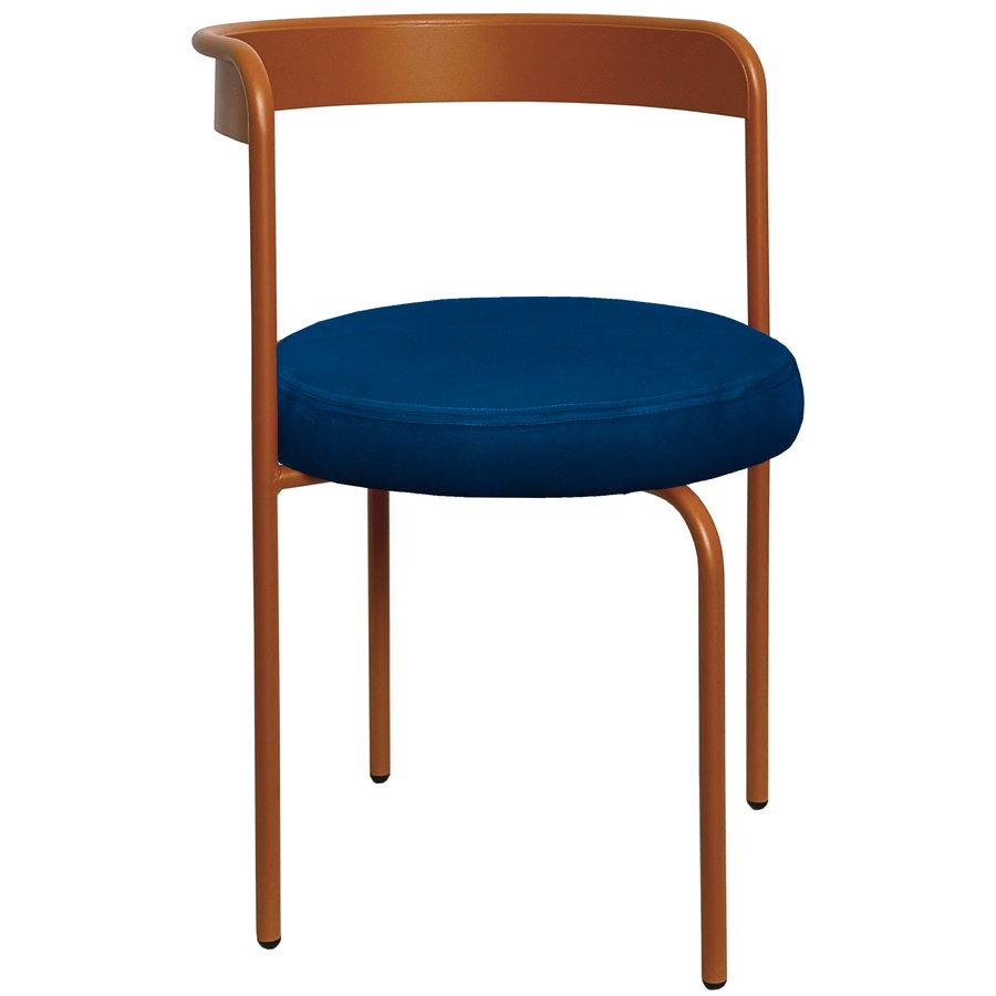 Стул Колори, Тыквенный тарт + Глубокий синий - Фото миниатюра 1