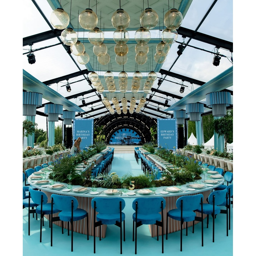 Стул Модерн Черный, Морская волна - Фото миниатюра 4