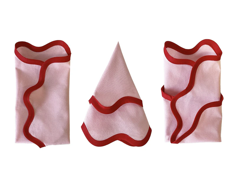 Салфетка-плейсмат Сквош, Клубника со сливками