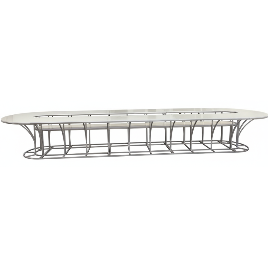 Стол Тьюлип (размер ХХЛ), Серебряный (перекрас) - Фото основное 1