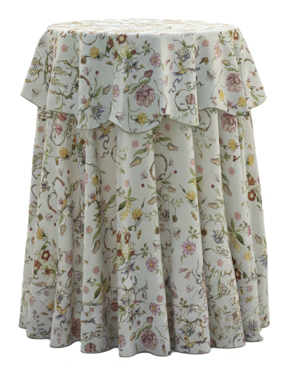 Скатерть с шапочкой с принтом, пошив на заказ 