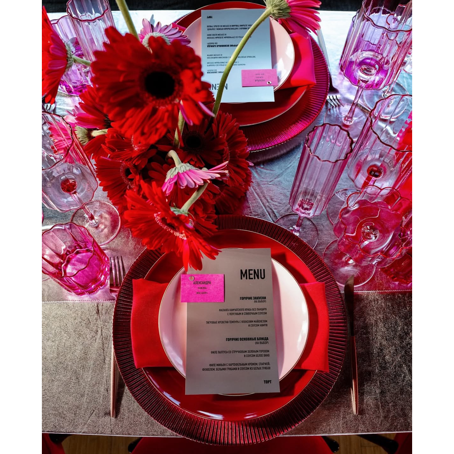 Бокал винный Сквош Розовый фламинго - Фото миниатюра 4