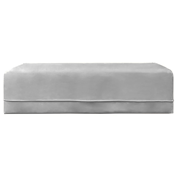 Пуф Кручу-верчу Прямоугольный светло-серый - Фото 1