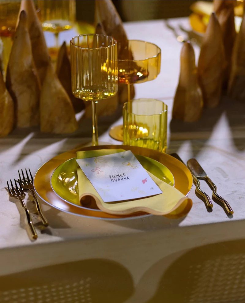 Салфетка-плейсмат Сквош, Вино из одуванчиков