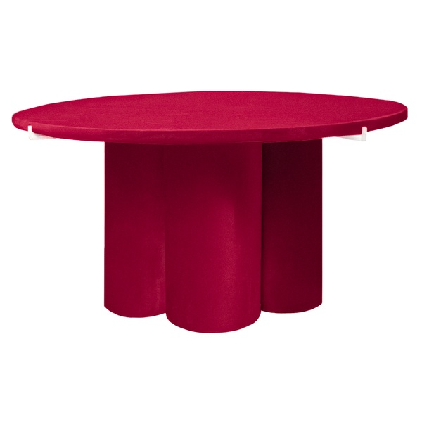 Журнальный столик Сквош, Малиново-красный