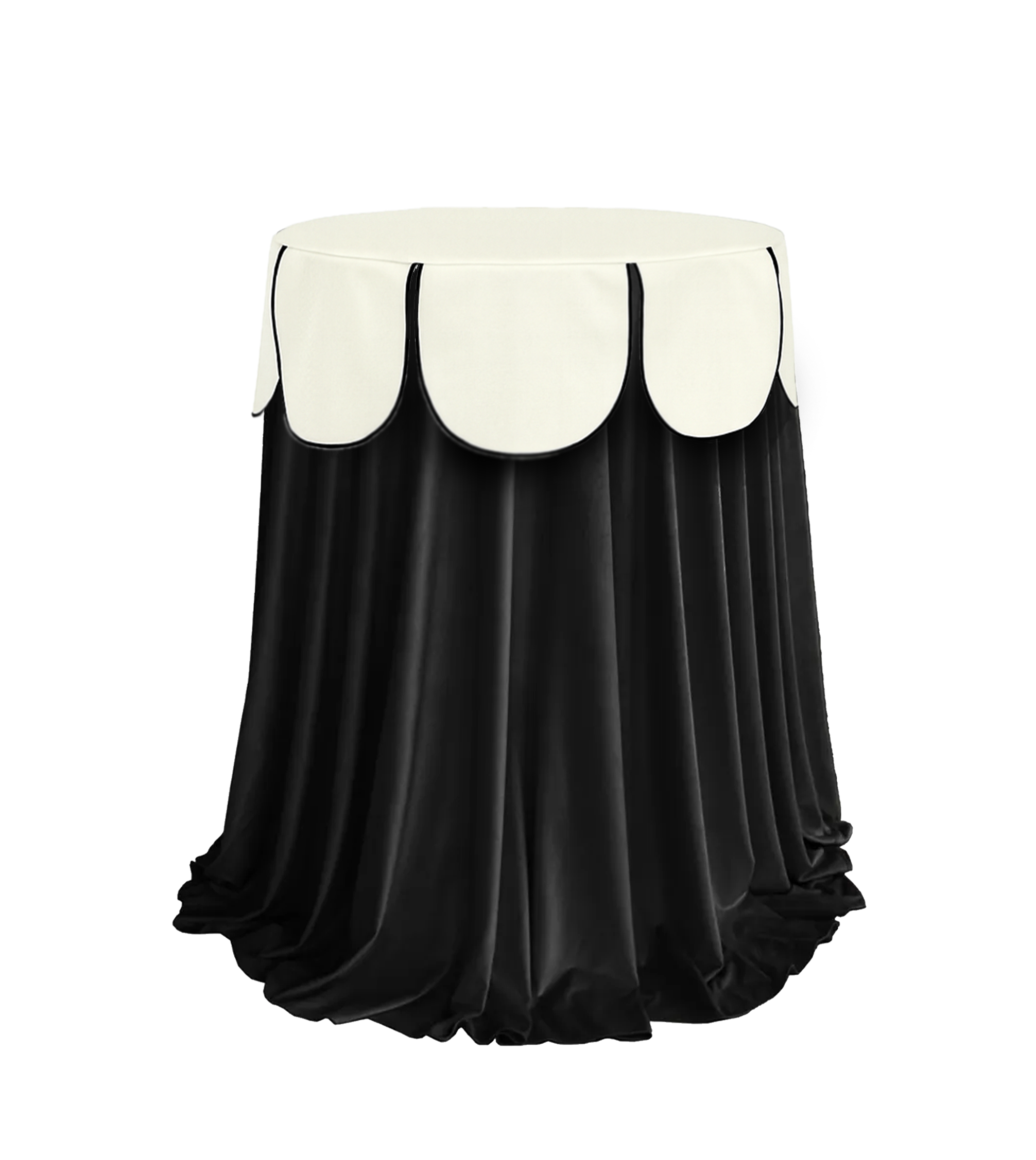 Комплект стол+скатерть+шапочка, "Да, капитан!" Тавола, Млечный путь + скатерть велюр черная  - Фото миниатюра 1