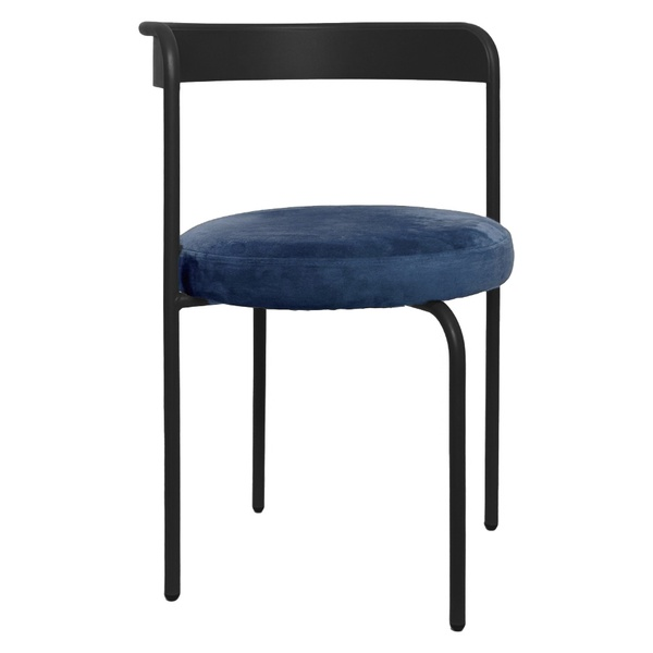 Стул Колори, Лакричный леденец + Глубокий синий