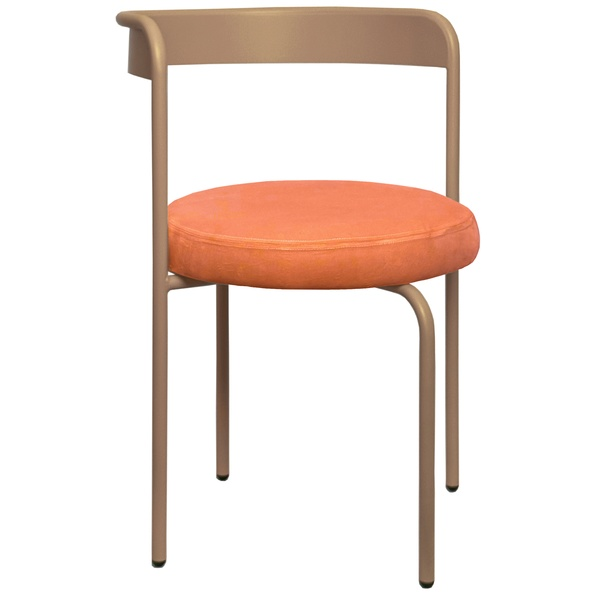 Стул Колори, Капучино + Игривый персик 